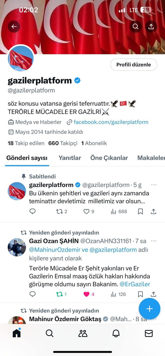 “GazilerPlatformu 2014 yılından beri faaliyet gösteren bir platformdur. Bu doğrultuda çalışmalarını sürdürmekte ve sürdürmeye devam edecektir. Bu camianın sesi olmasından rahatsız olanların tutumu ise anlaşılır olmaktan uzaktır.”