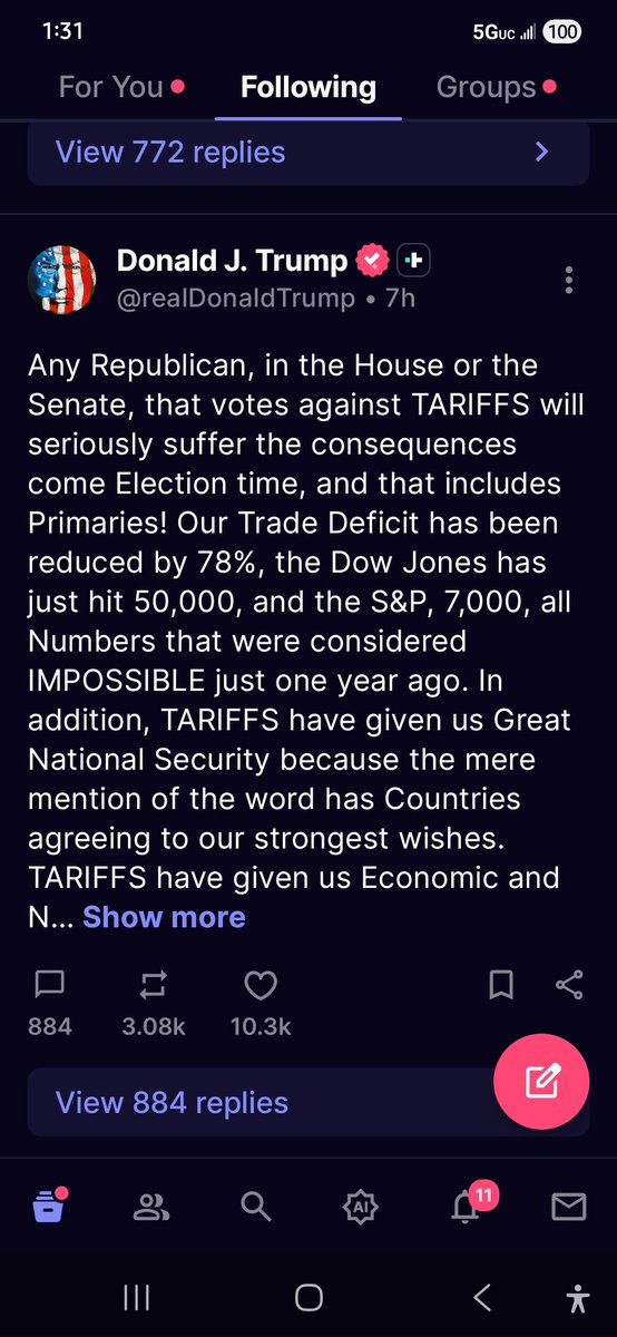 Steve582426C's tweet photo. @FoxNews Nice misleading headline fox. Why wouldn't you release the full text from president trump. https://t.co/1IYPruCK4E