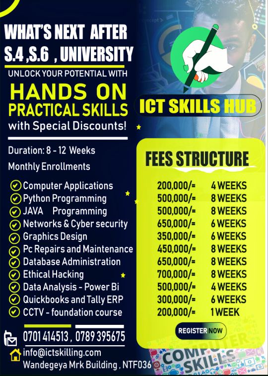 IctSkilling's tweet photo. Skills based courses @IctSkilling and @KCCAUG https://t.co/6T9SRhtI3T