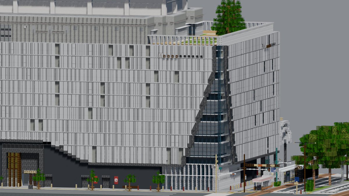 Practice of Banner-based facade (Moyuk SAPPORO)
#Minecraft #Minecraftbuilds #minecraft建築コミュ