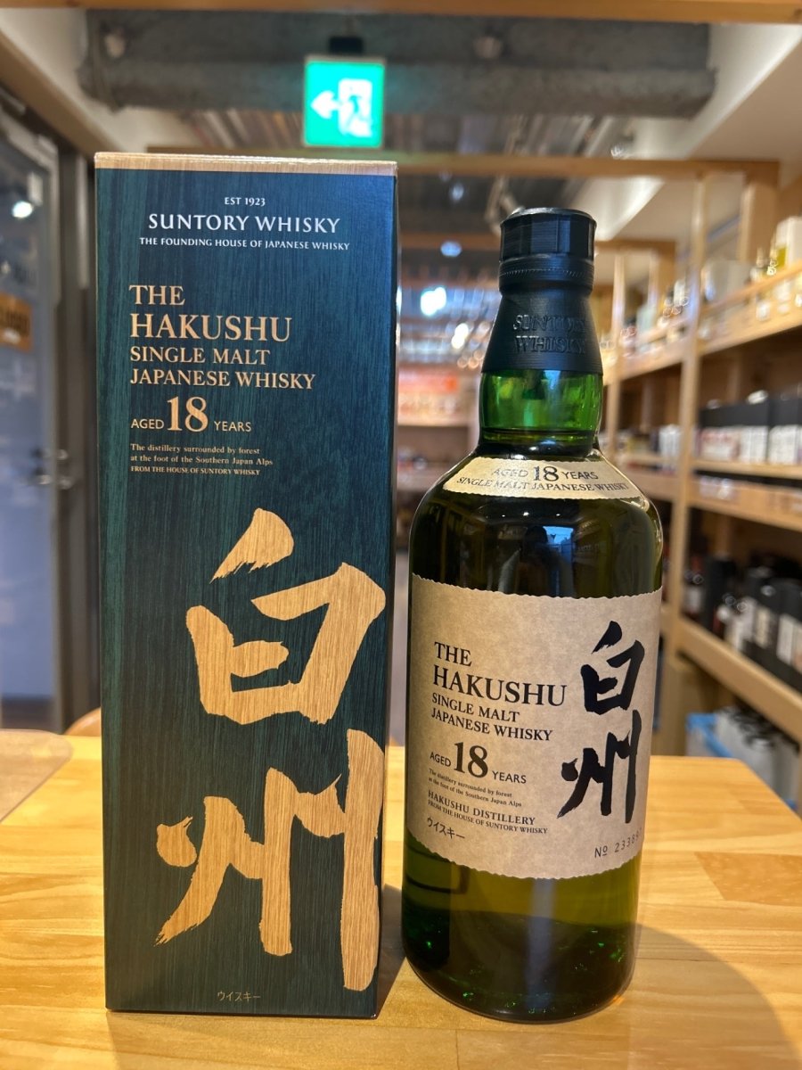 Experience the unparalleled richness of シングルモルト 白州18年