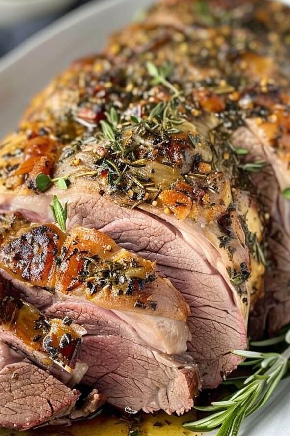 LabMariam48488's tweet image. Roasted Leg of Lamb

Slow roasted to perfection.
Proper resting locks in juices.
Event menu worthy? 👇
#FoodTalks
#SimpleFood
#MariamFoodLab