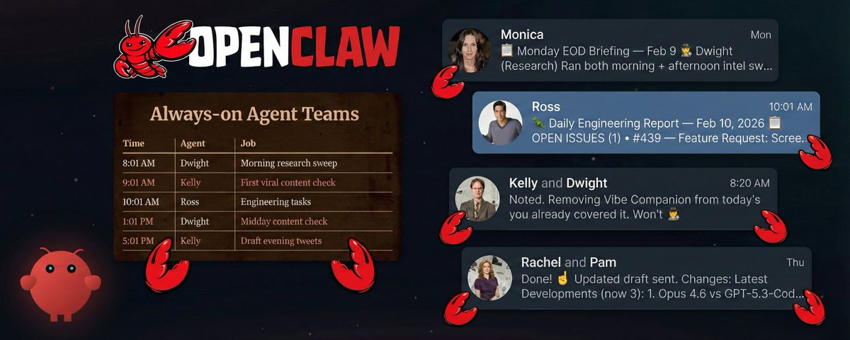 How I built an Autonomous AI Agent team that runs 24/7