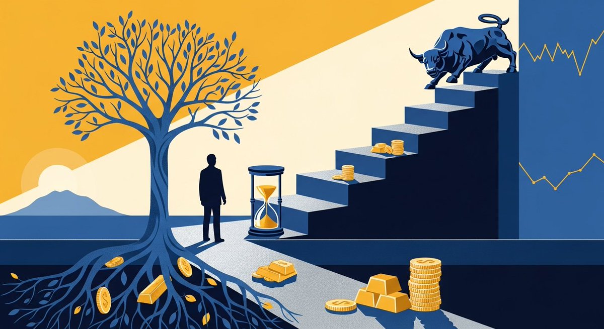 block3333kr's tweet image. 지금 100만 원 넣으면 20년 뒤?
부자가 되고 싶다면 감정이 아니라 숫자부터 봐라.
매달 100만 원씩 미국 인덱스 펀드에 적립한다.
연평균 수익률 10%를 기준으로 잡는다.
지난 100년의 역사가 증명하는 보수적인 수치다.
10년 동안 성실하게 모으면 원금은 1억 2천만 원이다.
이때 평가 금액은 약 2억…