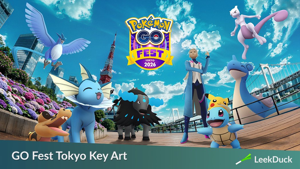 Pokémon GO Fest Tokyo's key art and venue details were unveiled at a press event. 

The artwork notably features Mewtwo, and the revealed GO Fest logo has sparked speculation about the Mythical Pokémon Zeraora making an appearance.