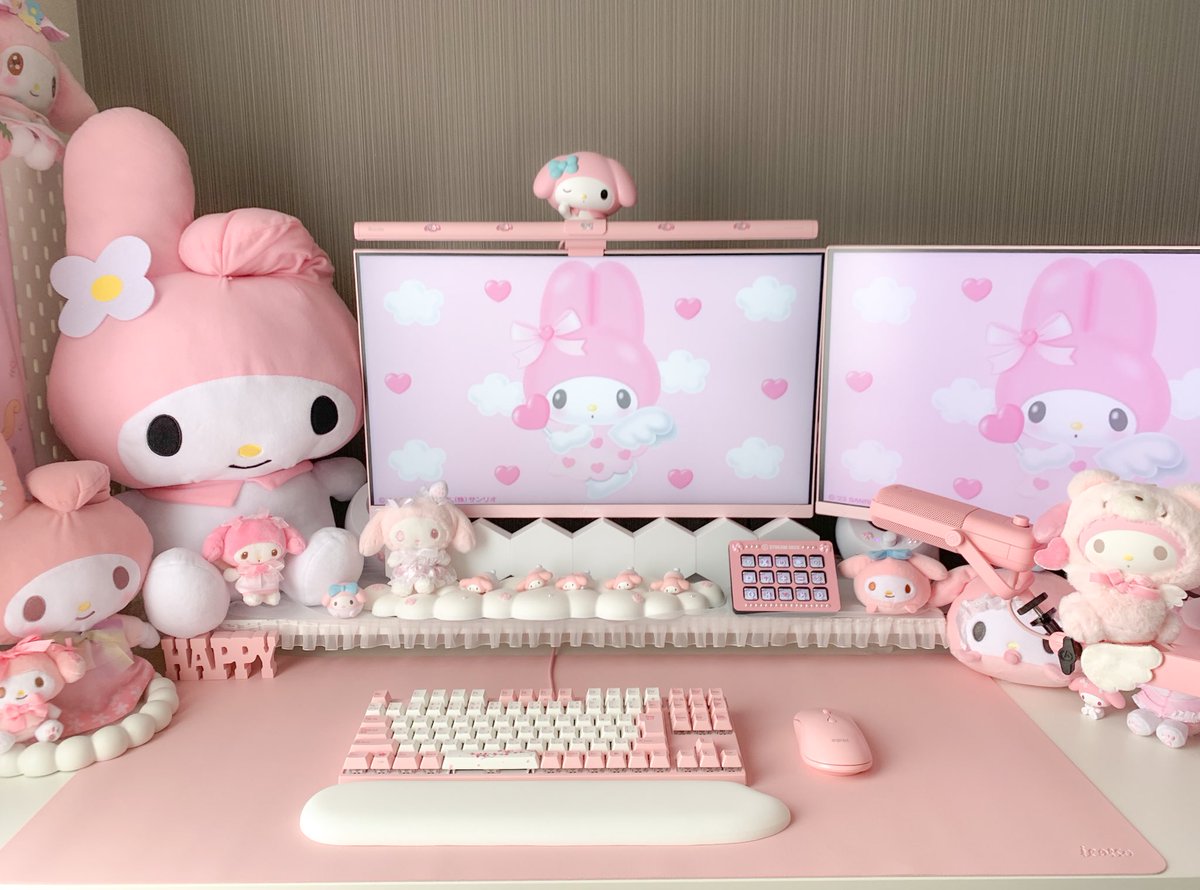 マイメロですく🪽🫧

*.゜｡:+*.゜｡:+*.゜｡:+*.゜
#pinksetup 
#desksetup 
#pixio