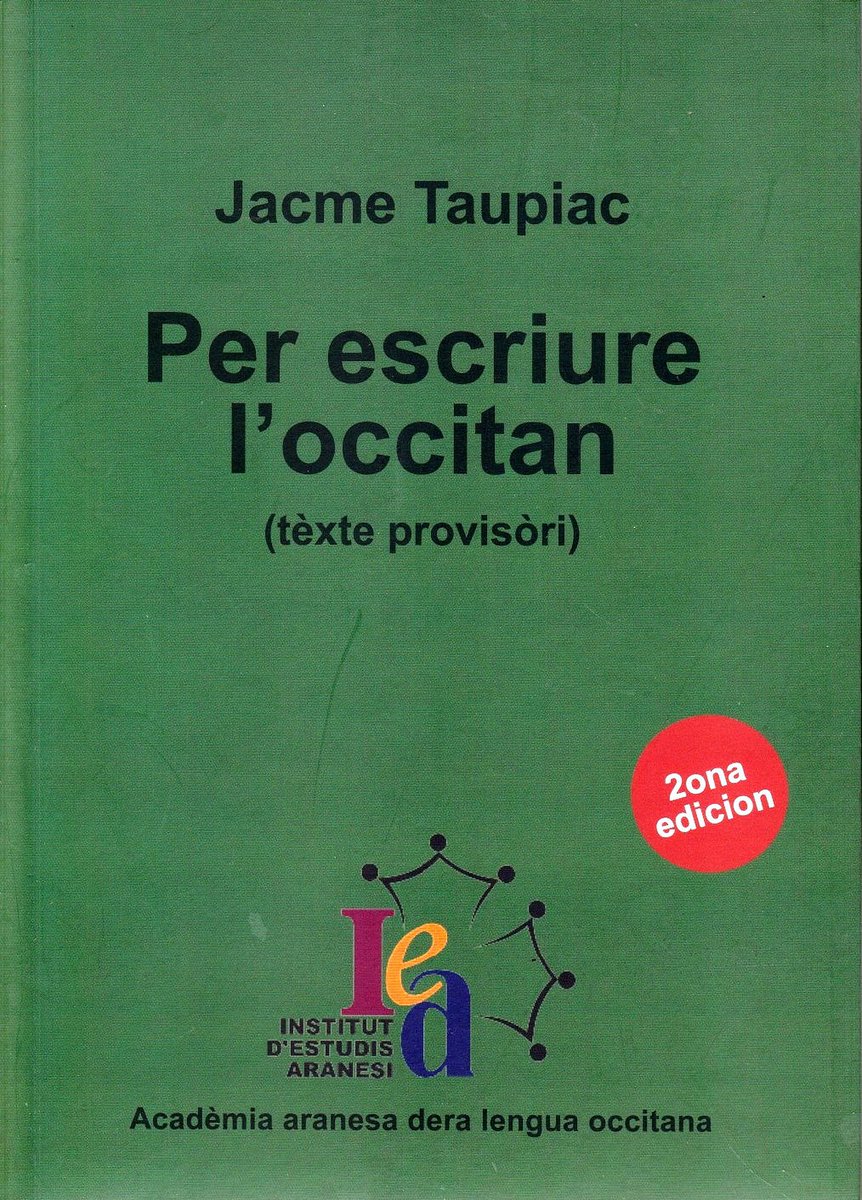 Jacme Taupiac és un referent de la lingüística occitana. El seu Diccionari de mila mots inclou els equivalents en català i esperanto.
Nasqué a Gimat #taldiacomavui de 1939.
