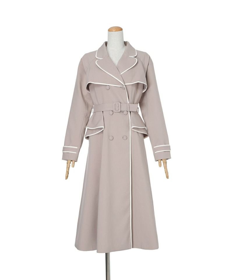 an3OFFICIAL's tweet photo. ☑︎𝑃𝑟𝑒 𝑂𝑟𝑑𝑒𝑟  
ご予約は2/16(月)12:59まで‼
パイピング使いがクラシカルなトレンチコート💐 
https://t.co/fCqRaZShXO https://t.co/5EXrl1coV3