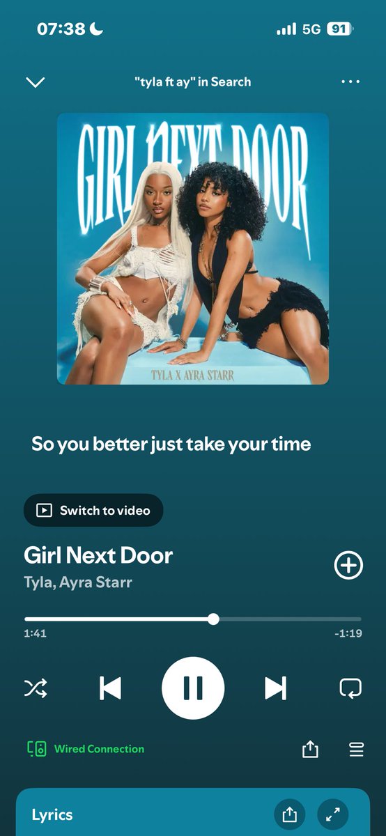 Many of you may not know that Tyla has a song with Tems and Ayra Starr.