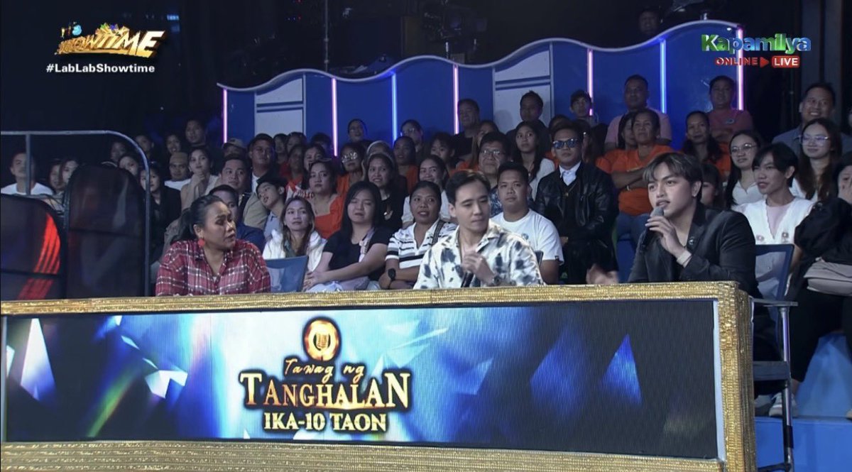 JMsurers's tweet photo. JM Yosures on today’s episode of TNT Year 10 Region 3 daily rounds.

TNT10 HURADO JM YOSURES
#HuradoJMYosures | @jmyosures 
 #LabLabShowtime https://t.co/hkW9aTSqM9