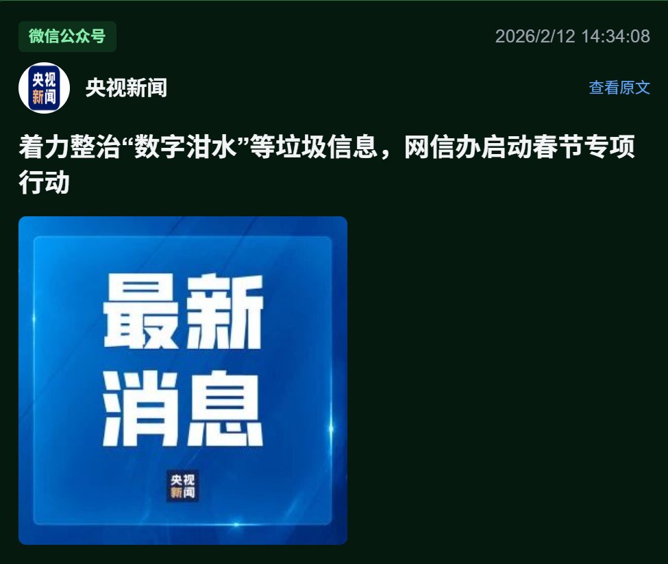 开始整治