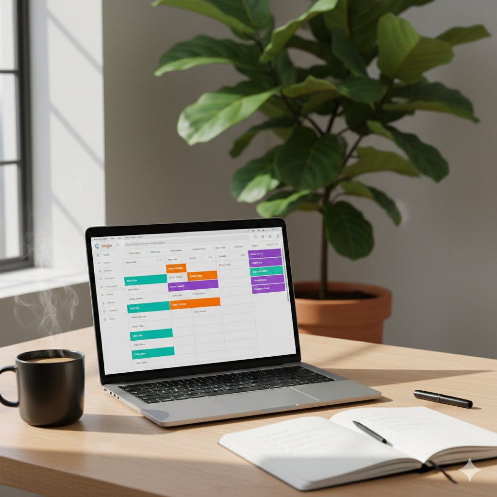 Stop fighting your schedule. Master these 3 Google Calendar hacks to win your time back:

Use 'Keyboard Shortcuts' (Shift + ?) for lightning-fast navigation.

Set 'Appointment Schedules' to automate your booking.

Use 'Time Insights' to see where your life is actually going.