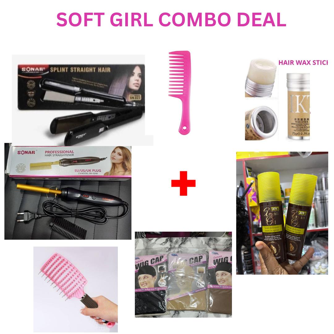 Lystozile's tweet photo. @retweets_9ja Where are my soft girlies😁😁😁 come and carry this combo buy for someone as a gift 🎁 for this package we have
.
Sonar straightener 
Sonar hotcomb
Heat spray
Wig brush
Waxstick
Wide tooth comb and Wigcap all for 35500 discounted price…e no plenty ooo fastest finger. https://t.co/FVbuG4mN02