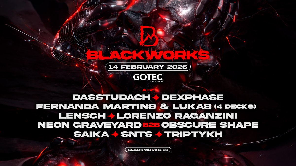 DjFerMartins's tweet photo. This Saturday, playing a 4 decks set with DJ LUKAS and the Blackworks crew at Gotec Club!
Happy to be back in Karlsruhe and at Gotec! https://t.co/nBeIXavPQk