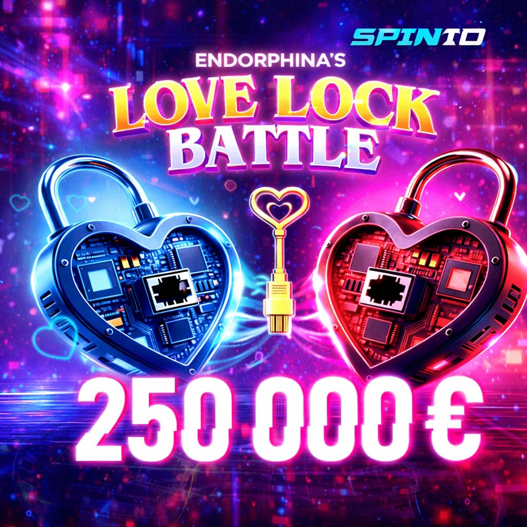SpintoCasino's tweet photo. 💖 Сердце турнира от Spinto Casino 💖

Испытай удачу в горячем турнире Love Lock Battle и сразись за часть призового фонда 250 000€!

🔐 Два сердца — одна победа
📲 https://t.co/E0HhJcdQXz

#spinto #spintocasino #спинто https://t.co/gVnsWKU9XY