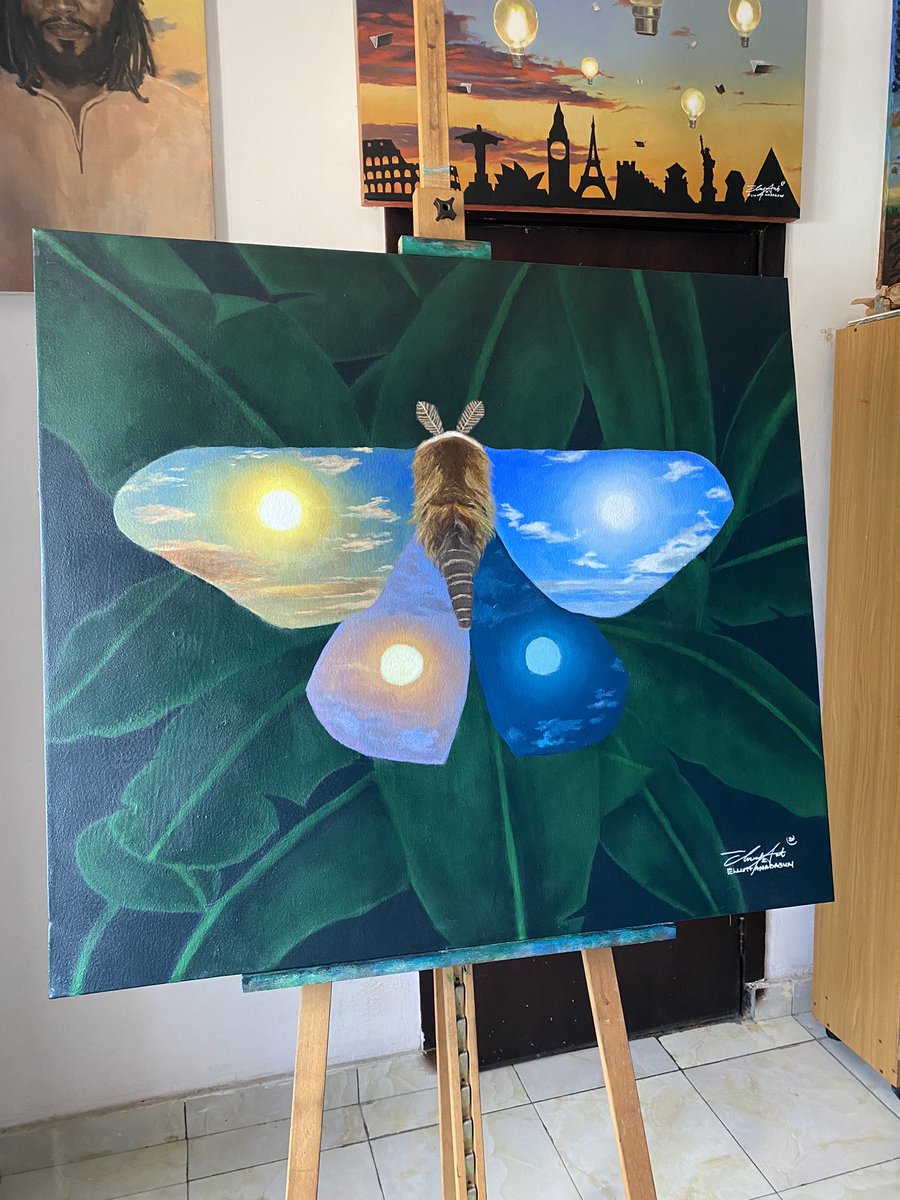 Original ambidextrous painting available.
A rare dual-hand creation.
DM to collect.