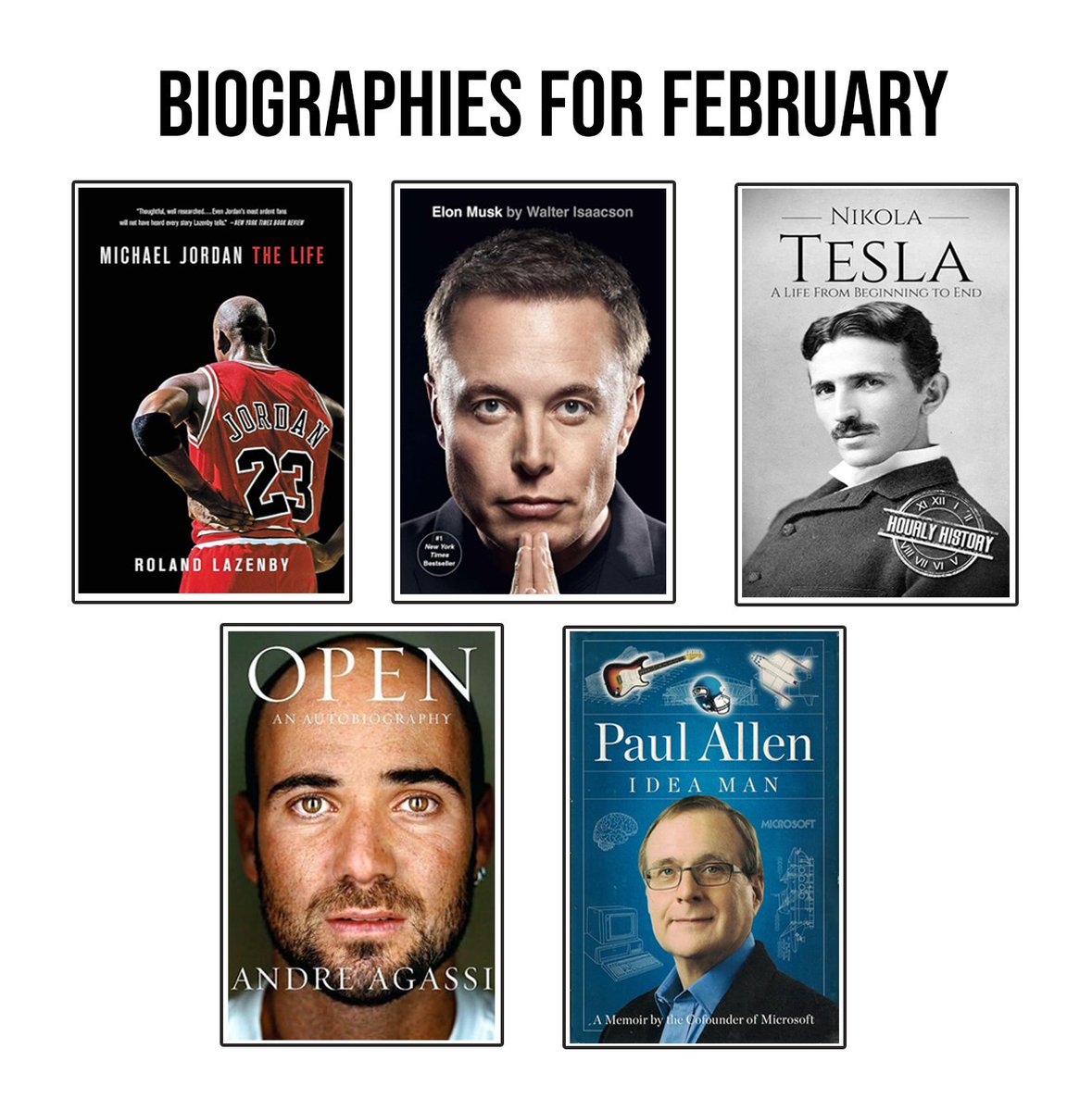 My plan for February was simple.

Read books that solve a specific business problem.

Then I randomly picked up Leonardo da Vinci by Walter Isaacson.

It was so good that I immediately wanted more biographies and even started thinking about how to read them properly.

So I picked