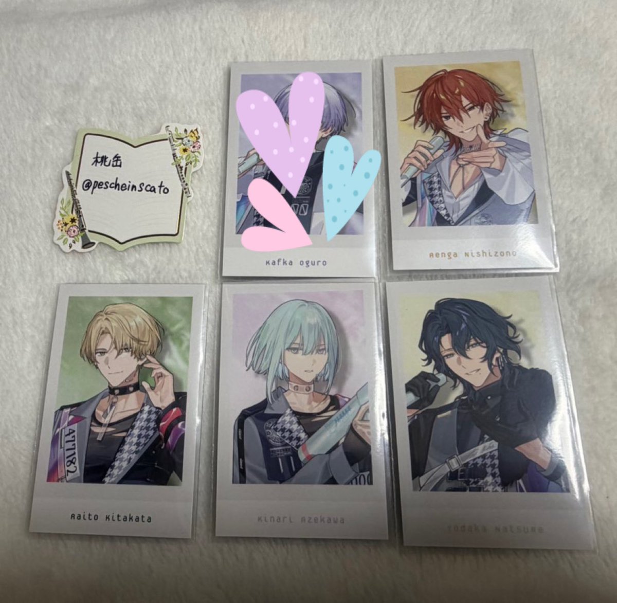 0 【交換/譲渡】エイトリ おもライ クリアカード 特典 チェキ風カード