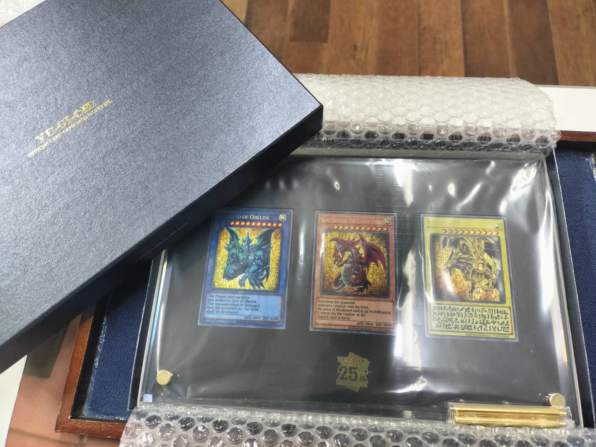 🐈入荷情報🐈

・遊戯王 25周年記念商品
スペシャルカードセット（ステンレス）
入荷しました‼️

￥50000‐　にて店頭出しております‼️
＃カードショップねすと