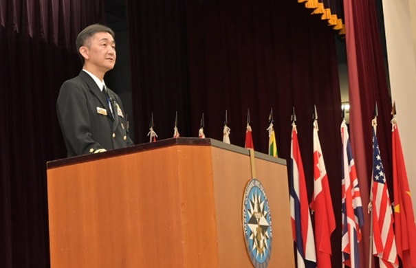 jmsdf_msc's tweet photo. The 29th Indo-Pacific Naval College Seminar held at #MCSC completed all programs and closed with great success on 6th FEB. The delegates deepened mutual understanding and interaction through the seminar. #MODJAPAN #JMSDF #FOIP https://t.co/avwWgMYZuG https://t.co/4MsiDHPnww