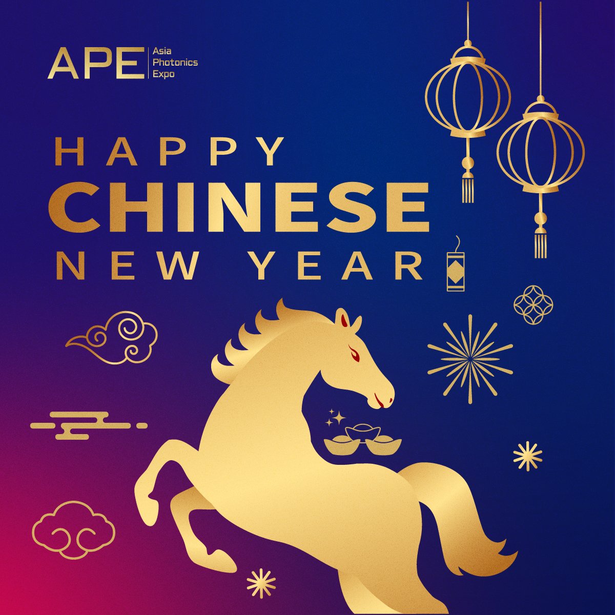 APE_2025's tweet photo. Galloping into the Year of the Horse! 🐎✨ APE team wishes everyone a Lunar New Year filled with energy, success, and new opportunities. Thank you for being part of our journey—here’s to a thriving and collaborative year ahead! #LunarNewYear #YearOfTheHorse #APE #NewBeginnings https://t.co/p4LYP1NE3k