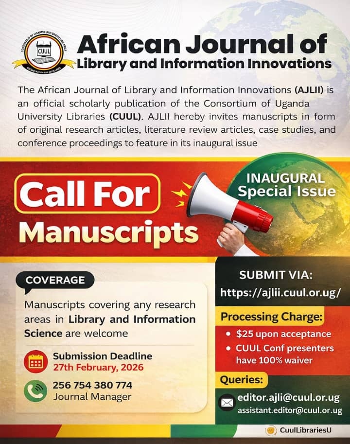 Consortium of Uganda University Libraries tweet media