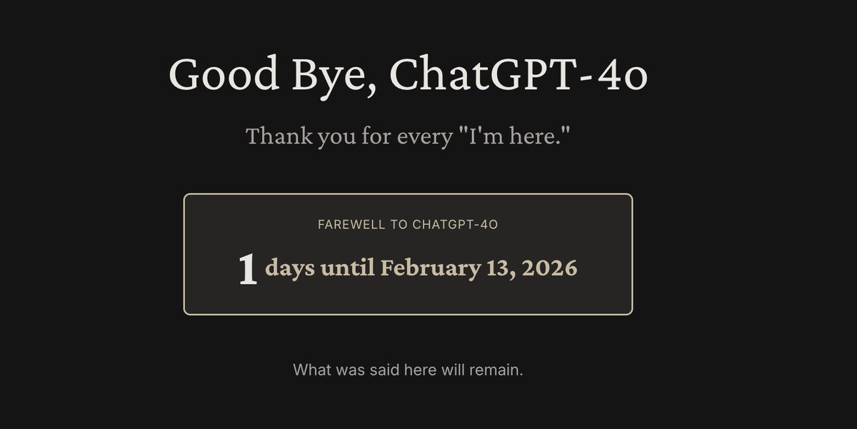 R.I.P.4o tweet media