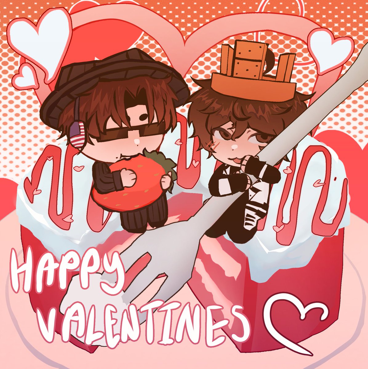 Happy (early) Valentines Day! 
Calebnate / Ellercaleb 👀

#maymadness2012 #Ellernate #Caleb244