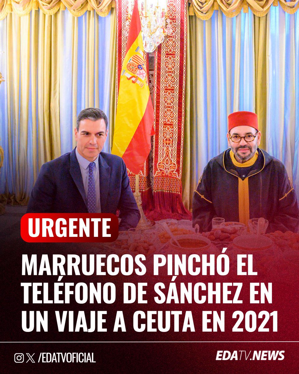 🇪🇸‼️ | #URGENTE Ya sabemos qué le debe Pedro Sánchez a Marruecos. Obediencia.