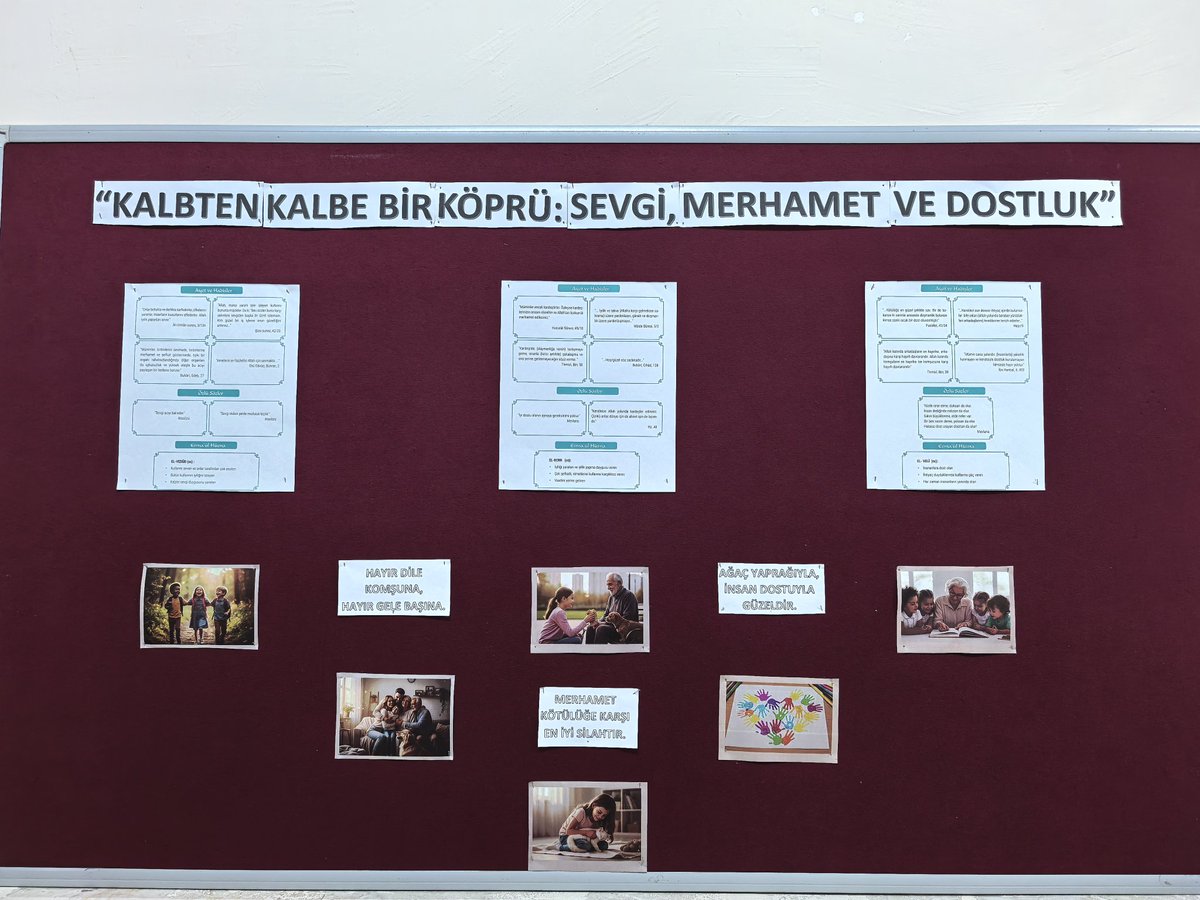 Susehri_KAAL's tweet photo. Kalpten Kalbe bir Köprü; Sevgi, Merhamet, Dostluk..

ÇEDES Projesi Kapsamında Sevgi, Merhamet, Dostluk temalı Okul Panomuz, Emeği geçen Öğretmen ve Öğrencilerimize Teşekkür ediyoruz.
@Yusuf__Tekin
@valisimsek
@sivasmem
@erdogan_fatih66
@susehrimem 
@Erkanyldz_ https://t.co/MFFzm3wQ5e