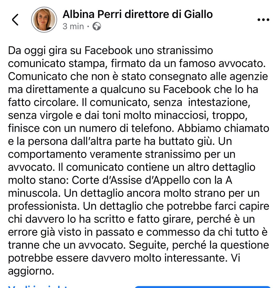 galluzzilucio's tweet image. #Garlasco 
L'AFFARE S'INGROSSA [eh sì, questo è il vero porno raccapricciante!]
#DeStefano @SettGiallo