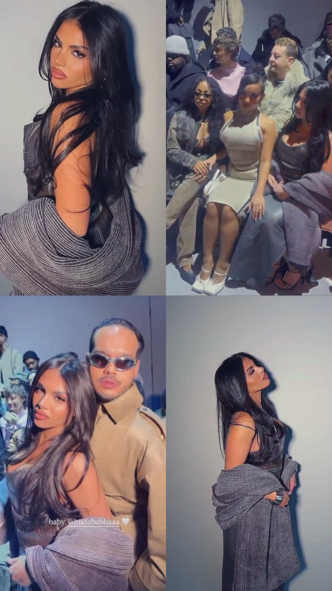 cravehuda's tweet image. Day 1🫧 #HudaXNYFW #NYFW