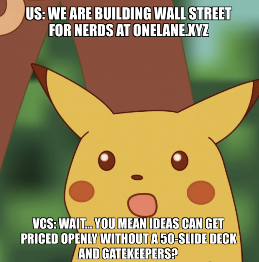onelanedotxyz's tweet photo. Wall Street
for nerds sounds cool, innit? https://t.co/mumCwe6wbB
