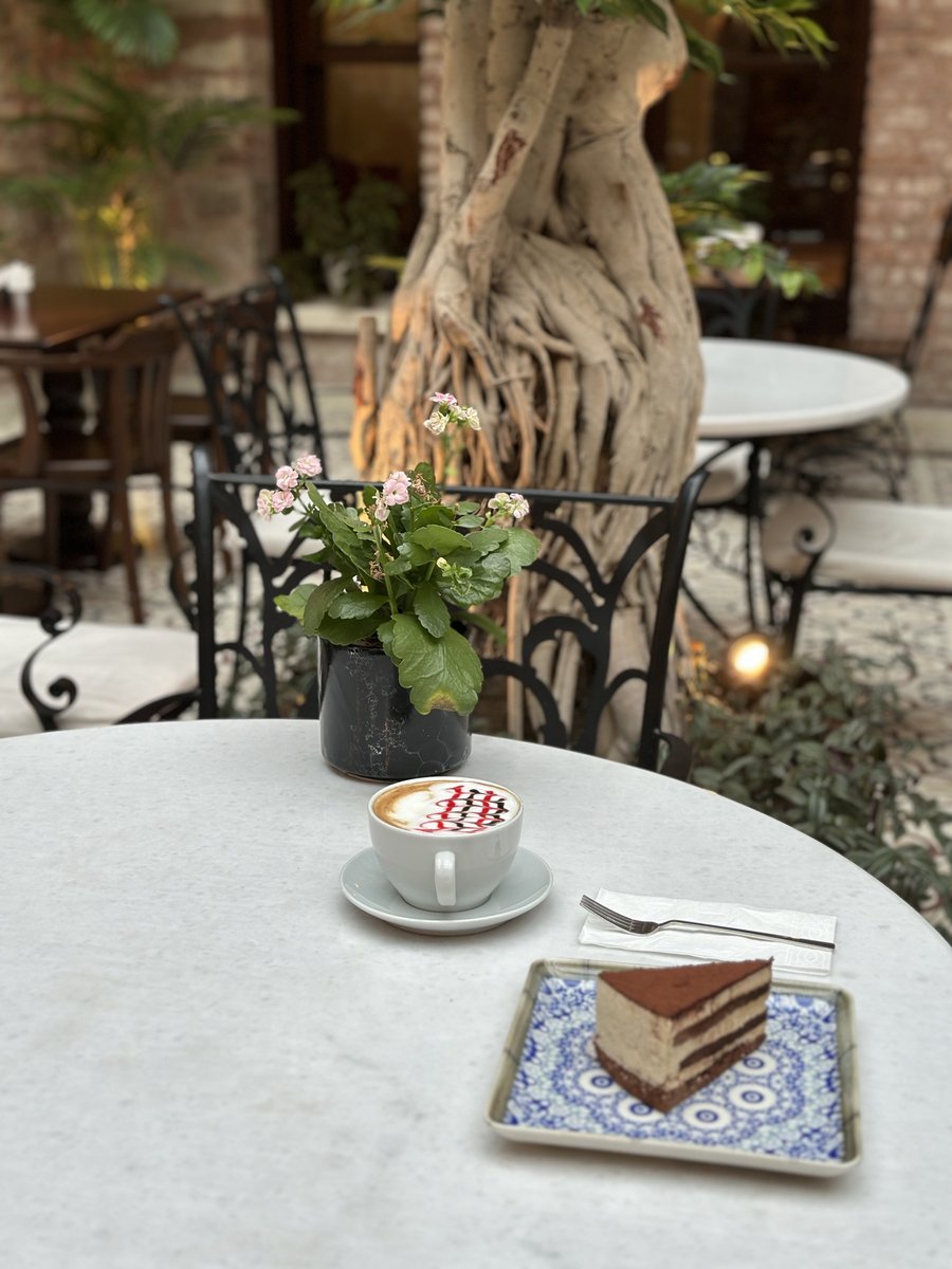 daroutecoffee's tweet photo. A quiet moment, a perfectly brewed coffee, and something sweet on the side. ☕🍰
At Daroutte Coffee, every sip is meant to be enjoyed slowly, in a calm and cozy atmosphere.
Take a break, settle in, and let the moment linger.
#darouttecoffee #coffeetime #coffeelovers https://t.co/XdGu6MnnT9