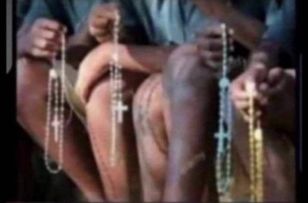 We begin this day in the name of the father,and of the son, and of the Holy Spirit………