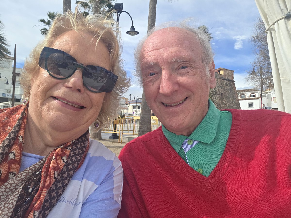 MargLloyd's tweet photo. Out & about in #LaCala 🇪🇸 yesterday. Such a difference being in the sun makes. We were very lucky as they have been having a lot of rain & storms. #CostadelSol https://t.co/ju78o3JK88