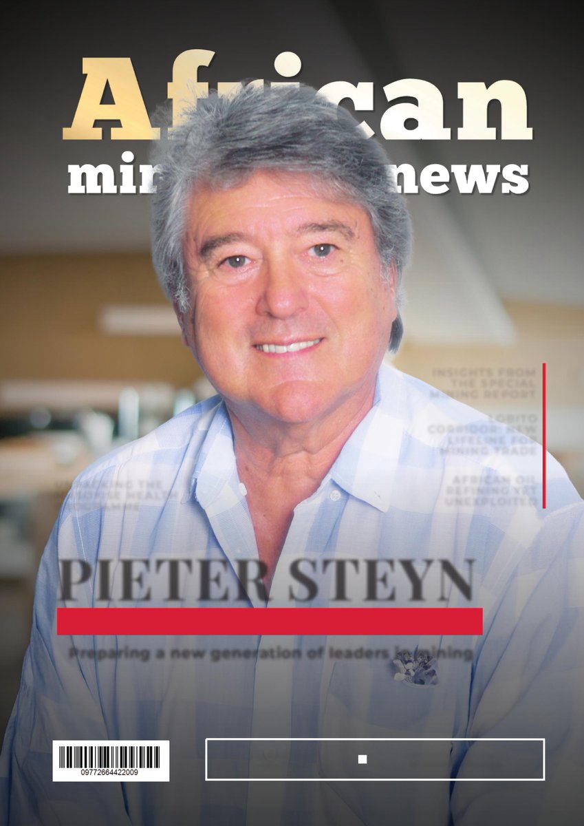 Cranefield_ac's tweet photo. Cranefield College is honoured to be featured at the African Mining Indaba.
Proud to see our Principal, Prof Pieter Steyn, on the cover — reflecting our commitment to leadership and management.
Read more: https://t.co/U1cfFj7oMj

#AfricanMiningIndaba 
#Leadership https://t.co/7IWfWl3eg7