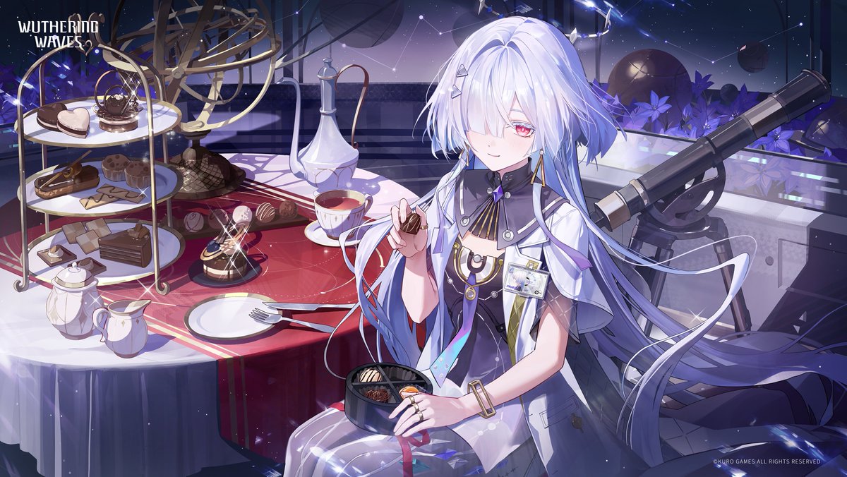 "According to rigorous statistical data and analysis, this flavor represents the optimal balance of ingredients... I wonder if Mentor will like it?"

#WutheringWaves
#Mornye