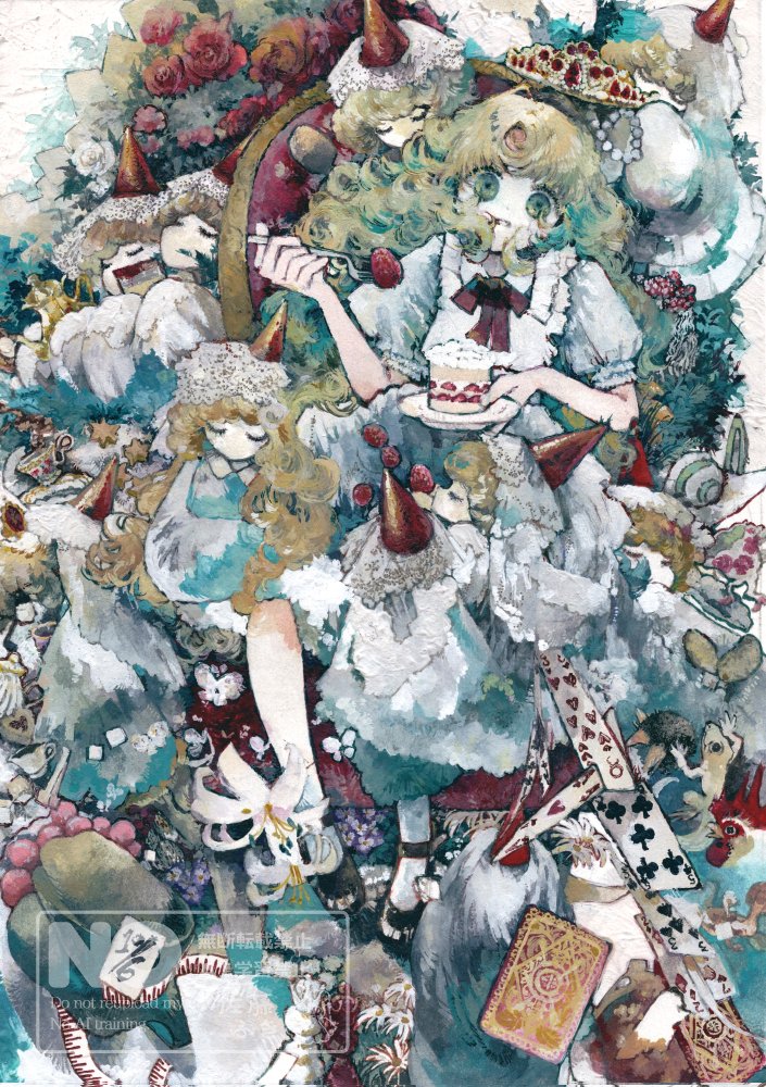 『toi toi toi！』
toi toi toi、問いかける。
私の夢はいつ終わるのか！

ARTs*LABo アリス・童話展2026に参加させていただきます。
2026/2/18(水) 〜 2026/2/21(土)、13:00～19:00（初日は16:00スタート）、Gallery CORSO様です。
よろしくお願いいたします📖🌟