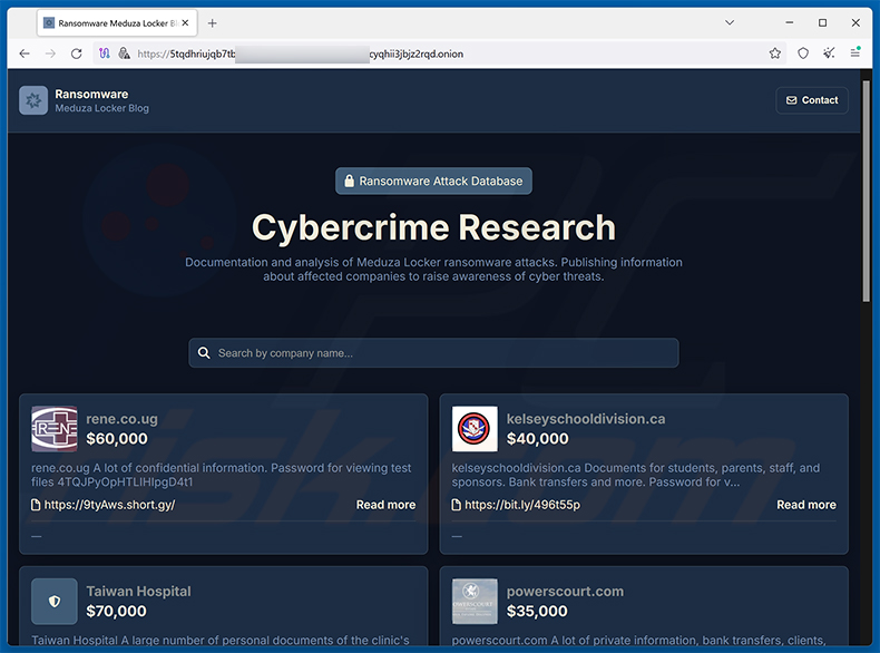 End (MedusaLocker) Ransomware; Extension: .end11 (the number may differ); Ransom note: HOW_TO_RECOVER_DATA.html

virustotal.com/gui/file/d3873…

<a href="/LawrenceAbrams/">Lawrence Abrams</a> <a href="/demonslay335/">Michael Gillespie</a> <a href="/struppigel/">Karsten Hahn</a> <a href="/JakubKroustek/">Jakub Kroustek</a>