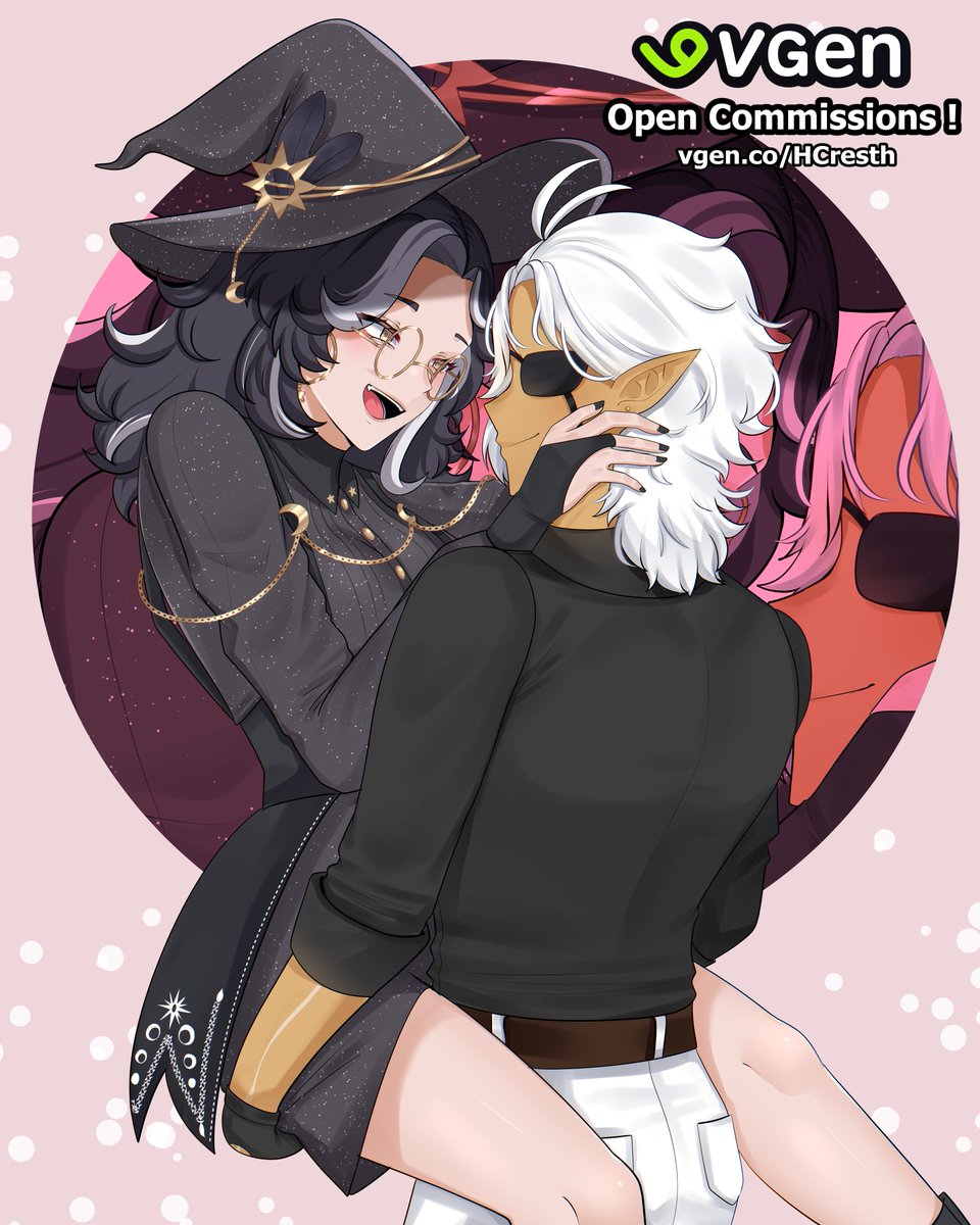 DarlingOctavia's tweet photo. I love how this came out so much! Art with my darling husband! @LucianPolaris 

🎨- https://t.co/Zw0TmE7G9E https://t.co/WeREN59wmE