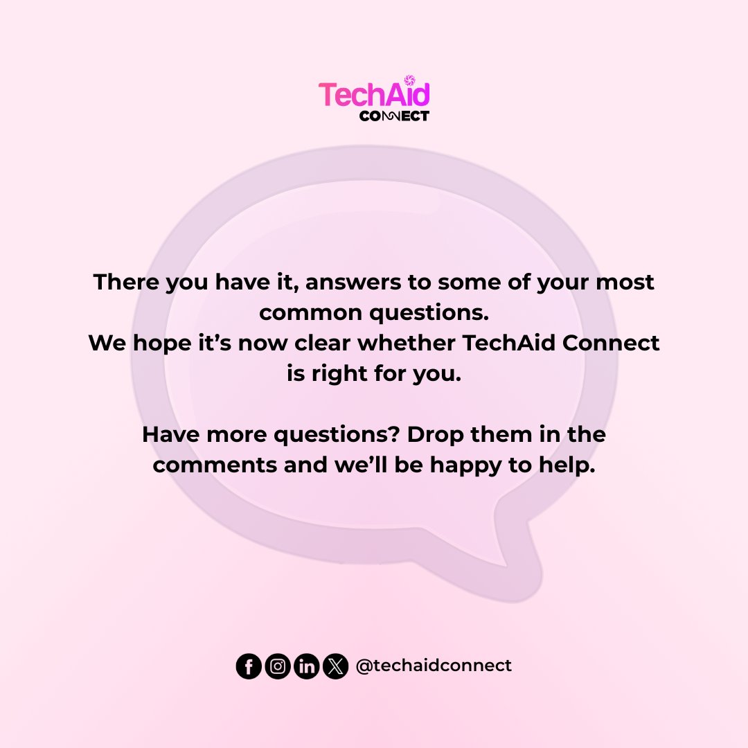 Techaid Connect tweet media