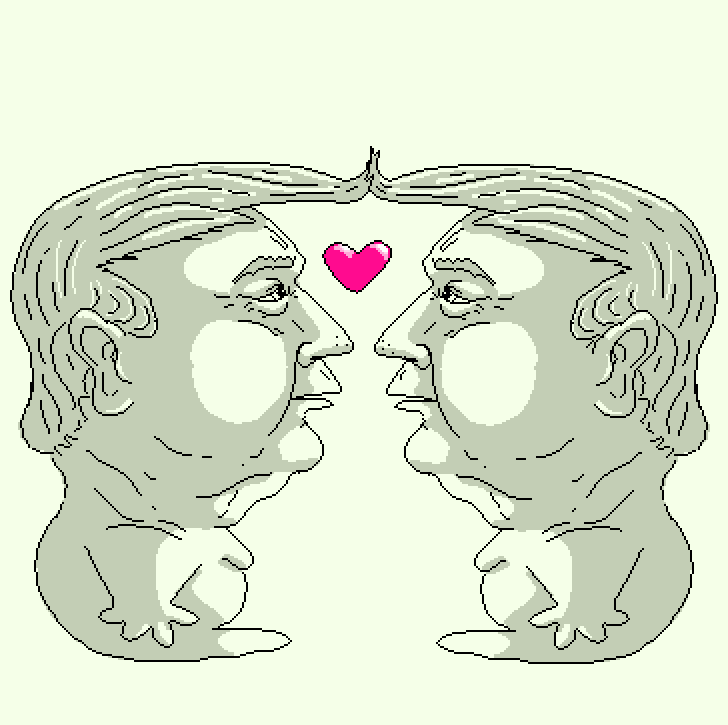 Lesbian_SIoth's tweet photo. Happy Valentines Day #DonaldTrump https://t.co/J0Q96bSNin
