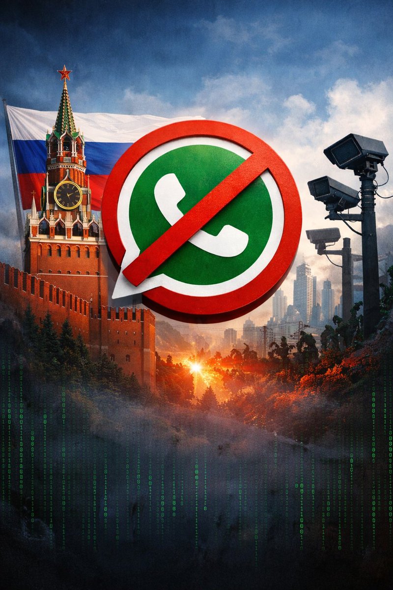 روسيا تحظر تطبيق #واتساب رسميًا بعد #فيسبوك و #إنستغرام، عبر إزالة نطاقاته (whatsapp.com وweb.whatsapp.com).
السلطات الروسية تبرّر القرار بـ«تعزيز السيادة الرقمية» ومكافحة الجر|ئم، فيما ترى Meta أن الخطوة تدفع نحو الرقابة والترويج لتطبيق MAX المحلي.