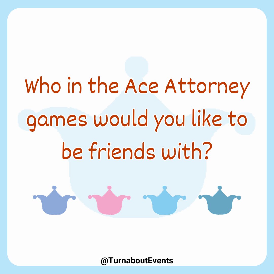 ⚖️ Turnabout Fan Events tweet media