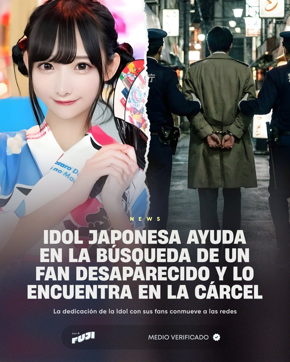 FujiNews_'s tweet image. ❤️ AMOR VERDADERO: Esto es lealtad. La Idol Nanase Takahashi movió cielo, mar y tierra cuando uno de sus fans más fieles desapareció sin dejar rastro.

El seguidor, un hombre de 50 años con problemas cardíacos, no llegó a un evento y ella temió lo peor. Junto a otros fans,…