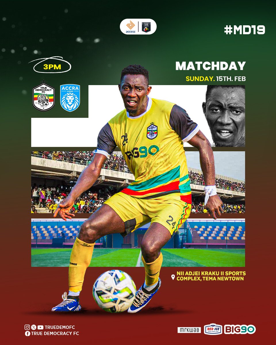 TRUEDEMOFC's tweet photo. 𝐍𝐄𝐗𝐓 𝐎𝐍 🔰
CODE NAMED OPERATION:  STEP UP. 
After a convincing  performance in our last game we have to step up higher as we host the Accra Lions. Expect an uncompromising game but  surely the conquering Lion shall prevail over our opponents.WE STAND FIRM
#Demobaafe https://t.co/l8VppyWH6g