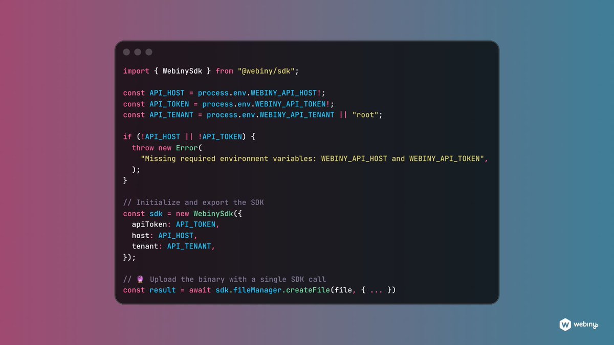 Webiny Enterprise CMS+ ⚡️ tweet media
