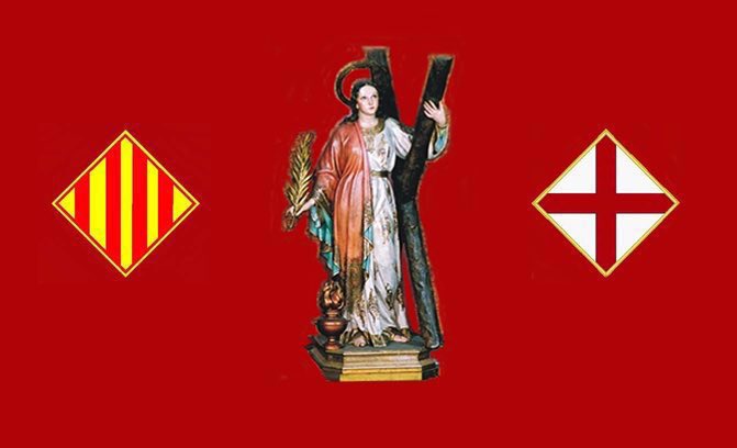 Avui és Santa Eulàlia, nascuda a Sarrià i patrona genuïna i veritable de Barcelona, enterrada a la cripta de la catedral de la ciutat. Honor i glòria!