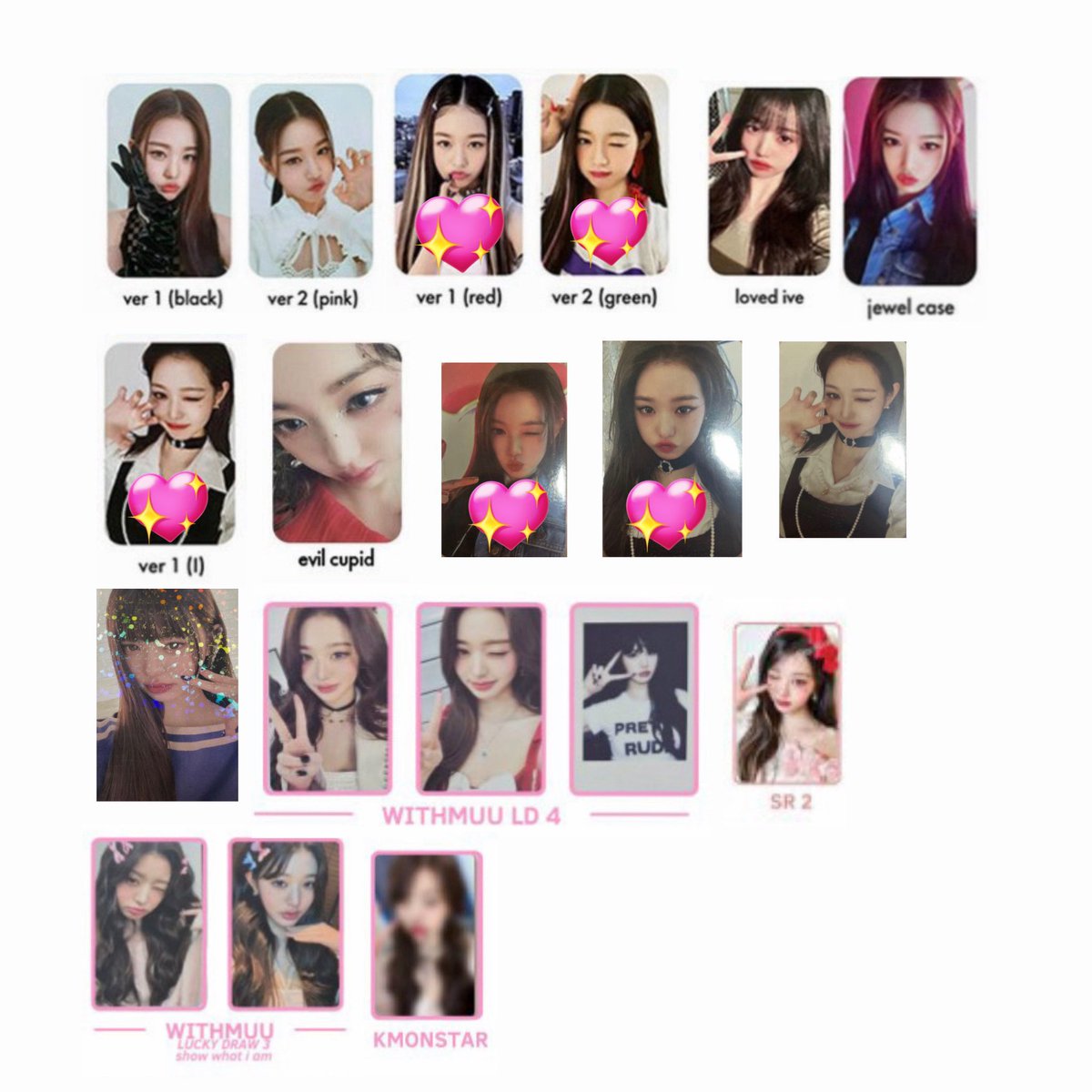 ngswna's tweet photo. @svt_y92 リプ失礼致します。
当方💖のウォニョンを所持しておりますが、1枚目ガウルと交換可能なものはございますでしょうか。ご検討よろしくお願い致します。 https://t.co/Bc3ZOP7uXJ